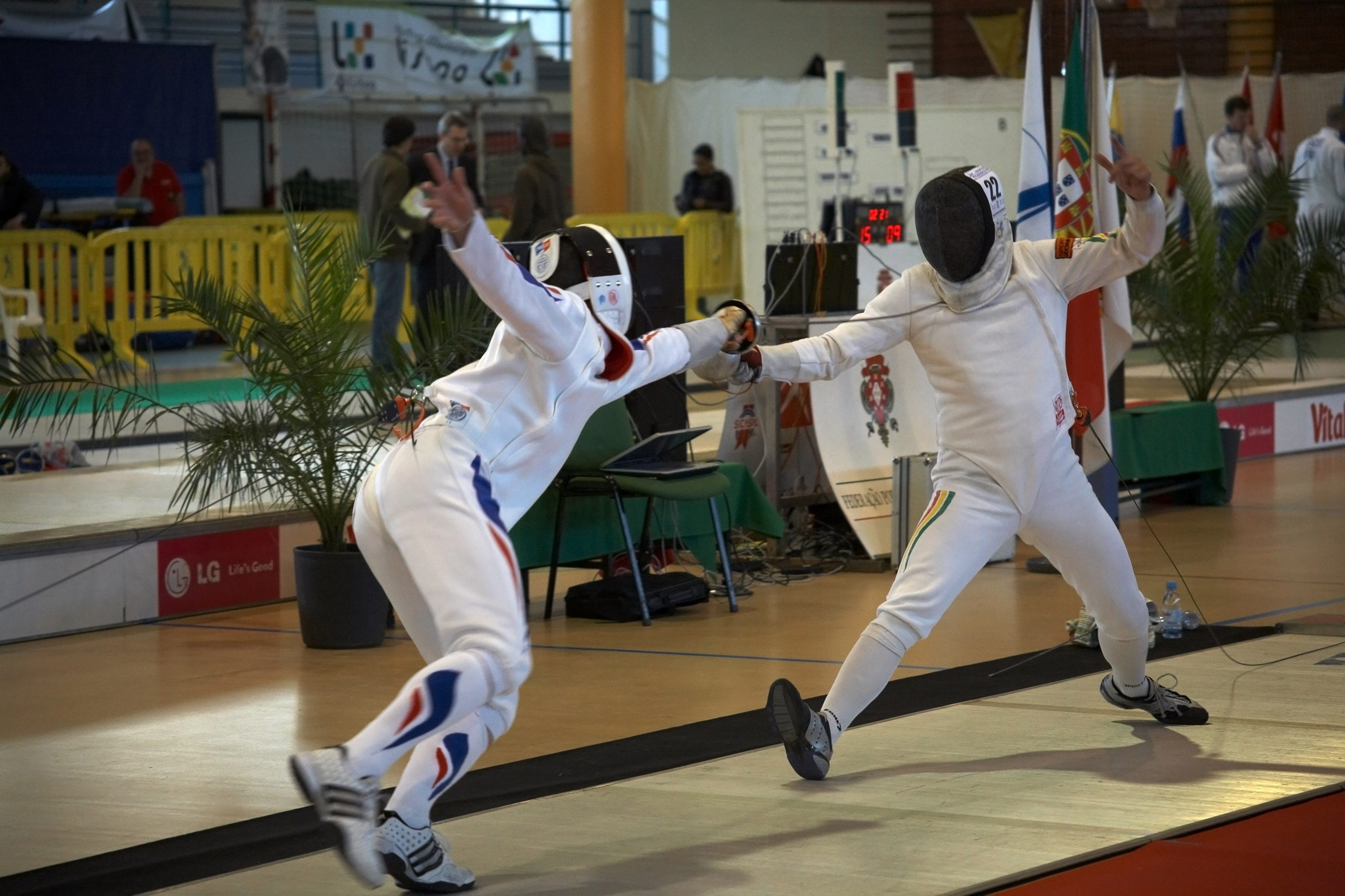 Toque de Espada em competição